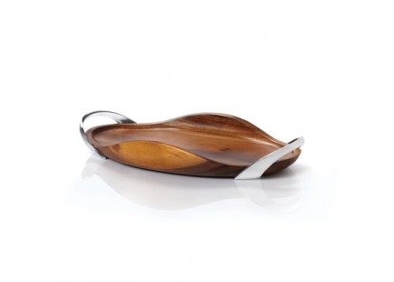 Nambe Bella Handled Tray